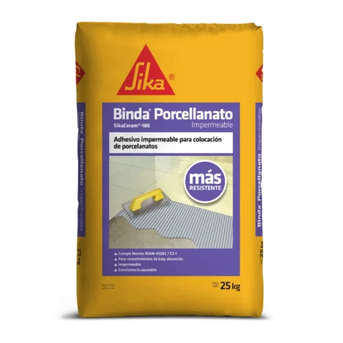 Bindafix Porcelanato Sika 25 Kg