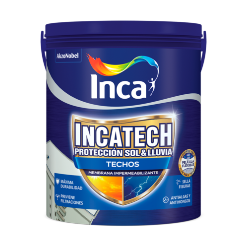 Incatech Techos Membrana Líquida 4Kgs