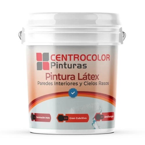 Pintura Antihongos Paredes y Cielos Rasos Blanca 18 L Centrocolor
