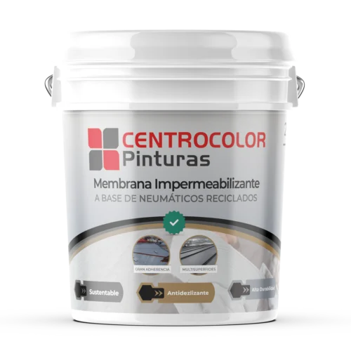 Membrana Impermeabilizante a Base de Neumáticos 20 Kg Centrocolor